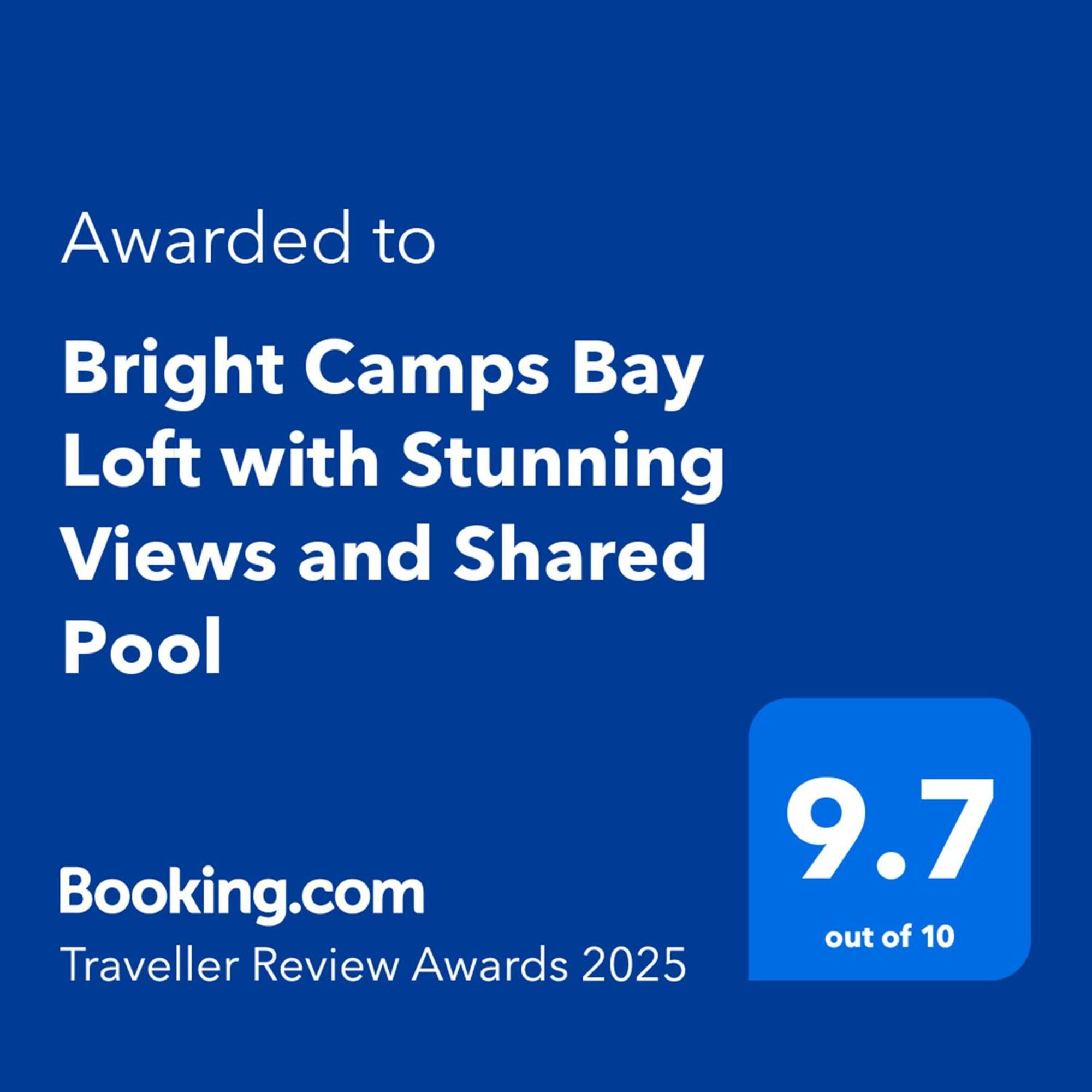 开普敦Bright Camps Bay Loft With Stunning Views And Shared Pool公寓 外观 照片